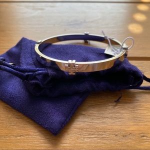 TORY BURCH logo bangle